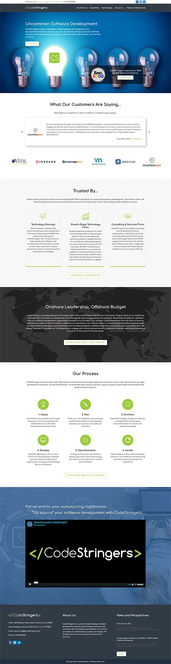 Dự án gần đây Codestringers